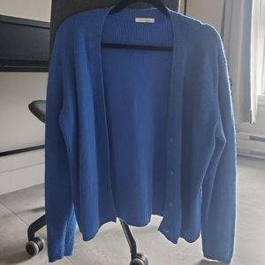 Royal Blue Cashmere cardigan